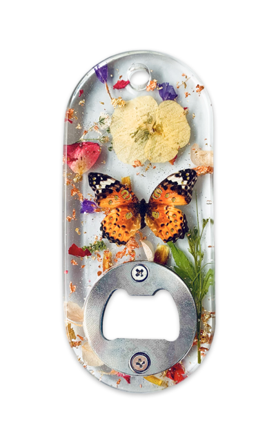 Bottle opener, Butterfly by Jen Lashua