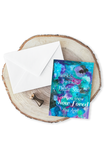 Greeting Card - Twinkle by Jen Lashua